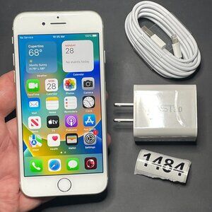 Apple iPhone 8, White 64GB Unlocked - High Battery - REF 1485